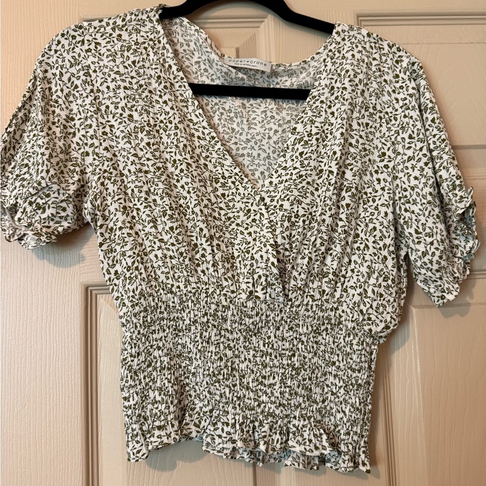 Floral Print Women's Top
